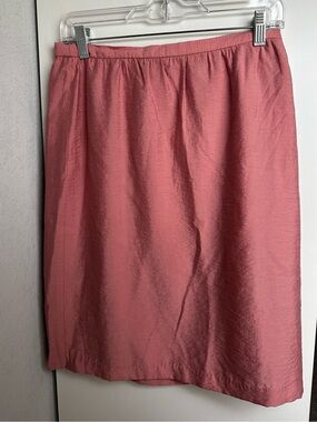 Anne Klein Dusty Rose Midi Skirt NWT